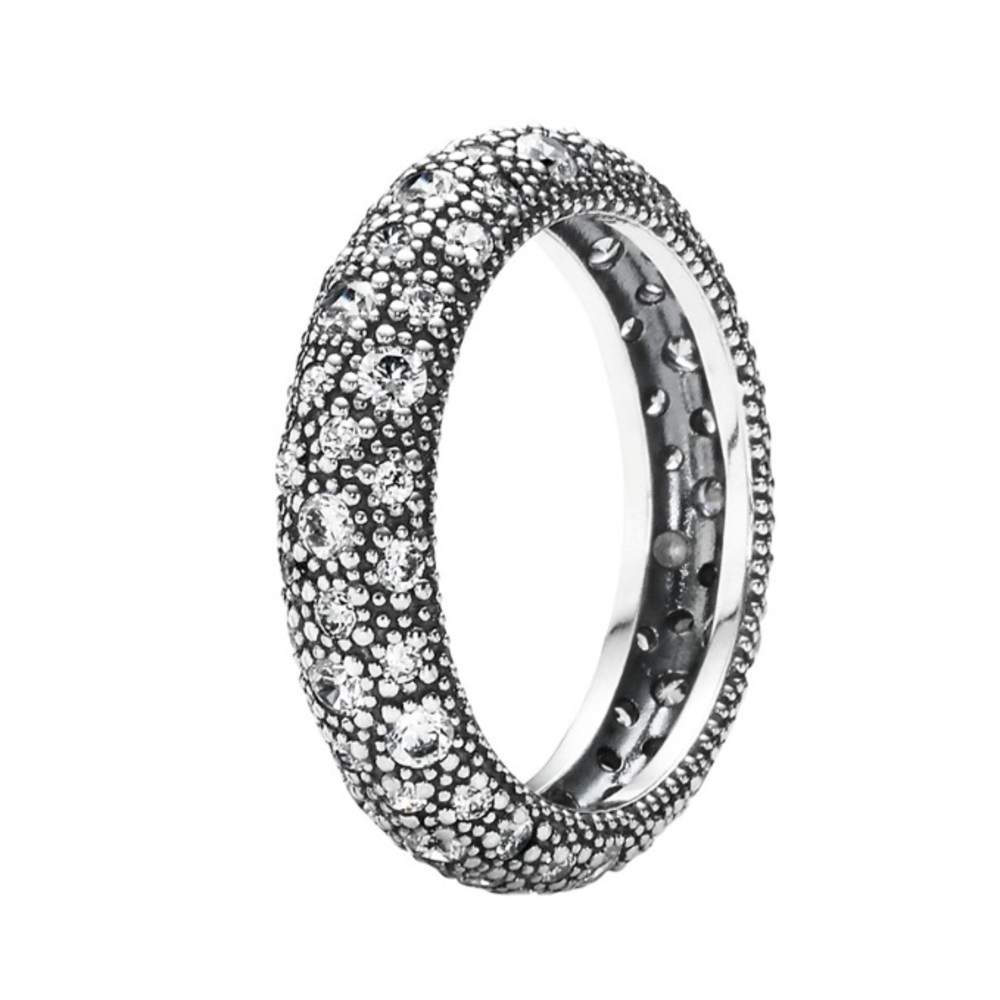 Pandora Sterling Silver Cosmic Star Pave